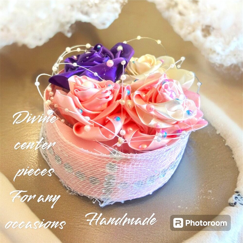Divine pink centerpiece